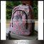 Personalized Pink Mint Floral Girl Embroidered Bookbag