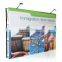 aluminum frame with hook and loop graphic pop up display for promotion