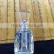 Beautiful natural empty clear crystal perfume bottle for friend gift