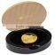 Round Wooden Coin Presentation Cases and Display Boxes