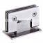 Glass door hinge clamp, shower hinge made in China , stainless steel band clamps