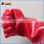 BSSAFETY oil resistant red pvc gloves from gaomi china