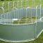 livestock with hot dip galvanized round or oval Cattle feeder for sale