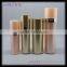 30ml orange pink cone shape acrylic cosmetic lotion bottle on stock, plastic serum bottle 50ml 80ml 120ml