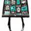 Hot sale fashion stylish wholesale custom polyester foldable bags