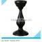 2015 High Quality Handmade Black Wooden Candle Holder for Home Decoration