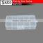 SWH0506C 3 long Blocks Transparent plastic fishing tackle accessories lure box