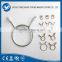 2016 best carbon steel Single spring wire hose clamp