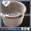 stainless steel wire mesh baskets folding laundry basket shelf factory