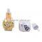 MUB 14ml Rose Shape Perfume Bottle; Easy Taking Glass Dropper Bottle;UV Gel Polish Bottle