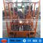 railway tamping machine with waling frame
