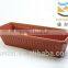 PP Plastic Type and Not Coated Finishing Plastic vegetable planter