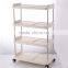 Plastic Classics 4 Tier Shoe Rack Stand Tower Organizer
