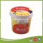 Food grade 1L round butter with IML logo plastic pot