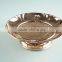 Tribute tray /stainless steel wedding serving/golden candy dishes