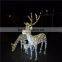 all festivals Holiday Name Christmas Decoration 3d lighted deer led for sale