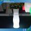 Hotel Decorative Rechargeable RGB Light Plastic Flower Pot LED