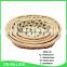 Large stackable cheap natural woven wicker pet bed