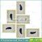 1Pc Customized 3D Shadow Box Wall Art with Color Natural Agate Stone