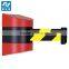 wall mount retractable belt barrier for queue control