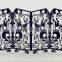 2016 new design antique looking room hotel metal folding screens