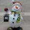 New Design Resin Christmas Snowman Ornament Wholesale