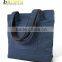 Soft denim material denim bag canvas shopping bag
