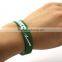 Fashion jewelry 2016 custom silicone charm bracelet