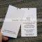 2017 fancy custom jeans paper hang tag
