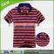 Striped short sleeve family matching polo shirt