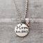 Mothers necklace new mom necklace birth name necklace new mom jewelry, name necklace, personalized mommy necklace 2016