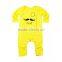 Top quality organic cotton baby animal rompers wholesale baby clothes
