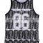 Custom Sublimation Polyester 3D Printing Promotion Sport Men Tank Top