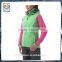 Fashionable womens winter vest with hood waterproof sleeveless jacket