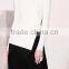 EY0867S long sleeve cable-knit hem split pullover knit sweater patterns for girls