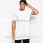 China Apperal Wholesale Men Clothing Blank High Quality Longline Tall Men's Cotton t shirts