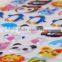 Children puffy sticker ,multcolor tool stikcer bubble DIY sticker for education carton sticker