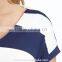 Blue White Stripe Print Maternity Dresses Wear for Pregnant 2015
