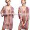 LATEST ladies harlow dress, V-neck short sleeve rainbow dress