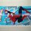 spider man design beach towel