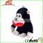 hot selling plush monkey gorilla turnover pillow red lip