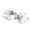 Fashion silver euro cufflinks for mens shirt