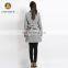 China Manufacturer Woman Apparel Long Gray Ski Coat