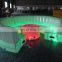 Aier inflatable sofa with led, inflatable table and safa