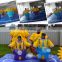 New arrived Clown figure PVC Tarpaulin not inflatable family Sumo suit