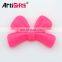 Bowknot design resin accessory for garment