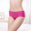 (MOQ 12pcs) Yun Meng Ni Sexy Underwear Hot Sale Plain Colors Girls Briefs Panty Woman Seamless Sexy Underwear