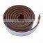 Melors Light Brown + Black Color EVA Foam Marine Boat Flooring Faux Teak Strip