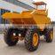 hydraulic dumping way big FCY100 Loading capacity 10 tons tipping wagon with 180 degree turning bucket