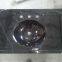 China Black Marble Sinks,Black Marqunia Marble Round Sinks, Marble Basins